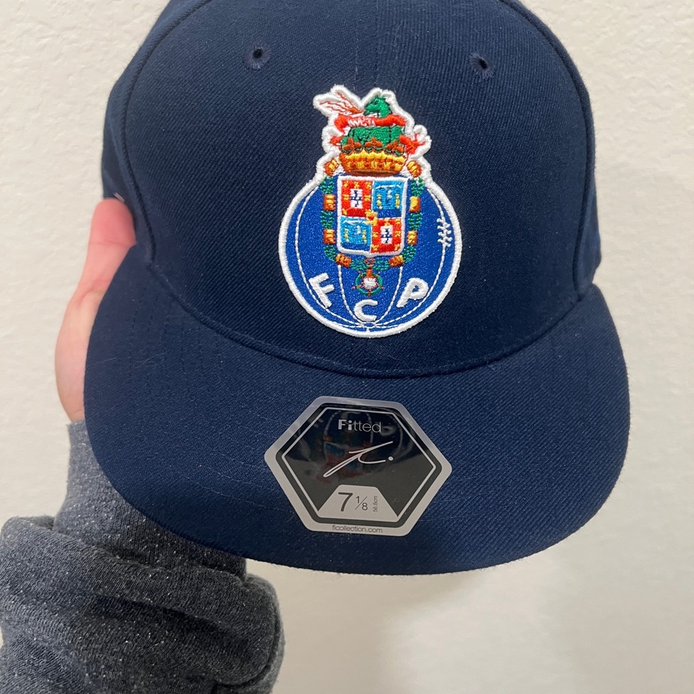 🇵🇹 Fan Ink FC Porto Blue Fitted Cap 7 1/8